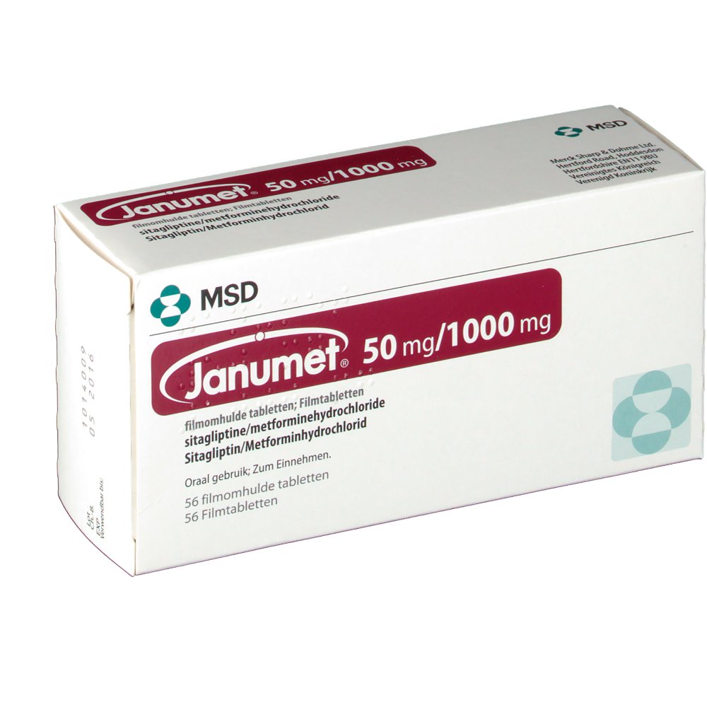 Janumet 50/1000, Filmtabletten
