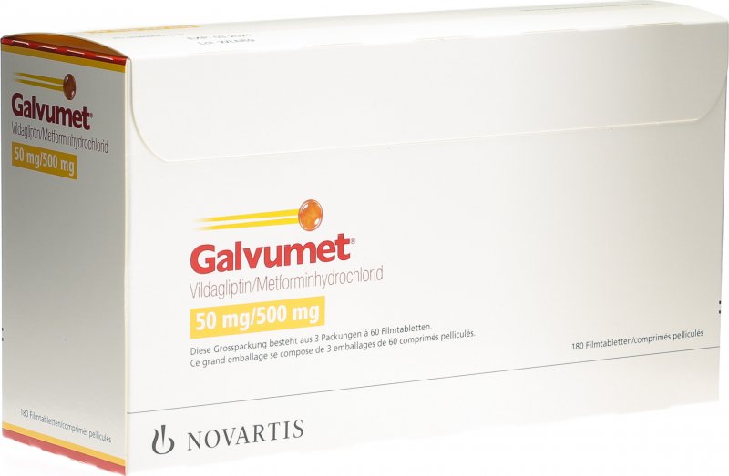 Galvumet 50/500, Filmtabletten