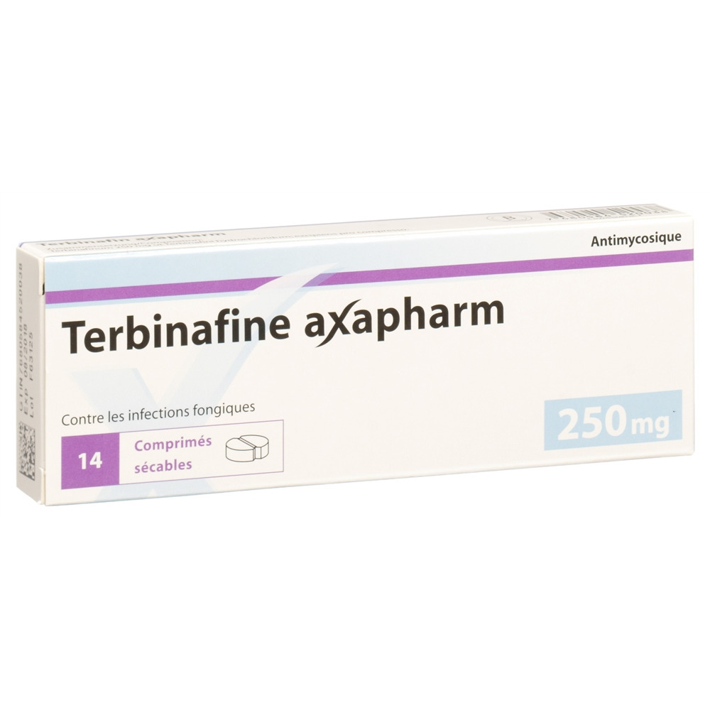 TERBINAFINE axapharm cpr 250 mg 14 pce