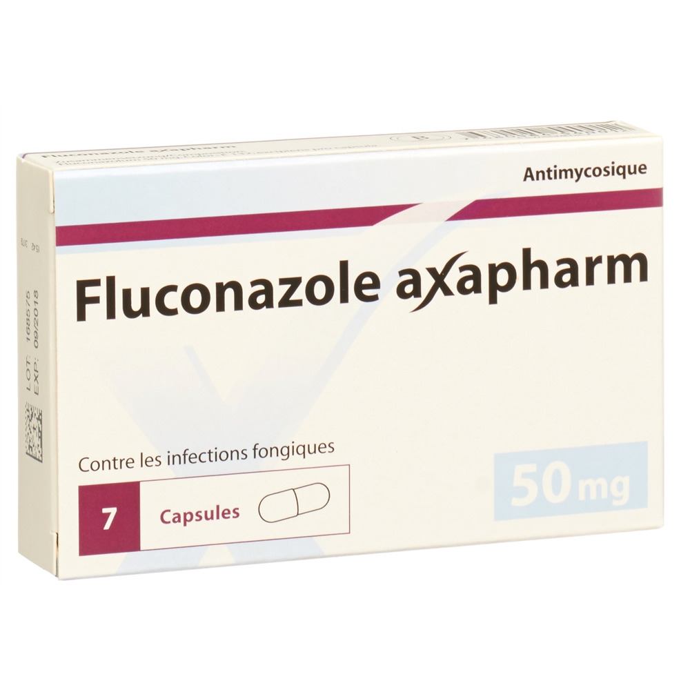 Fluconazol axapharm 50 mg, Kapseln