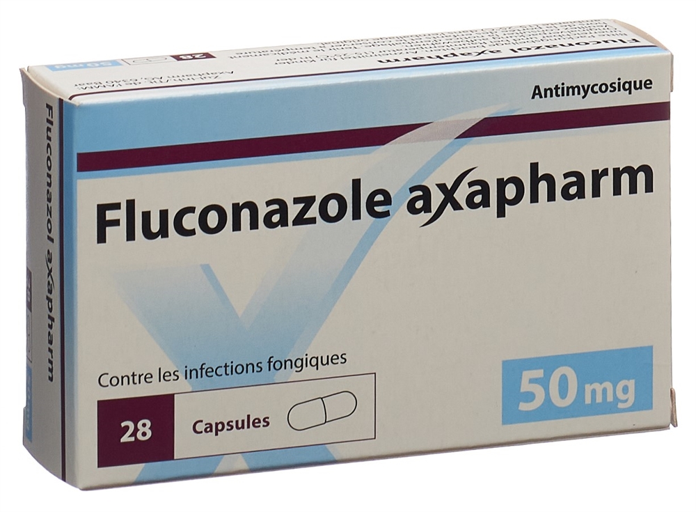 Fluconazol axapharm 50 mg, Kapseln