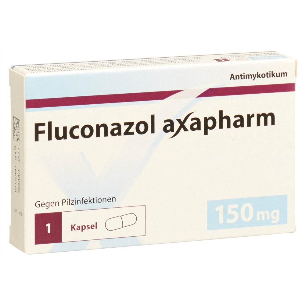 Fluconazol axapharm 150 mg, Kapseln