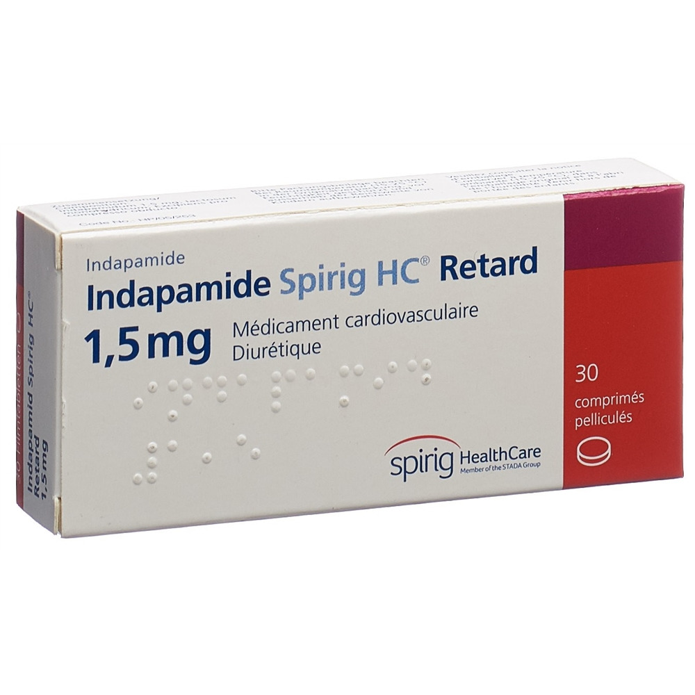 Indapamid Spirig HC retard, Retardtabletten
