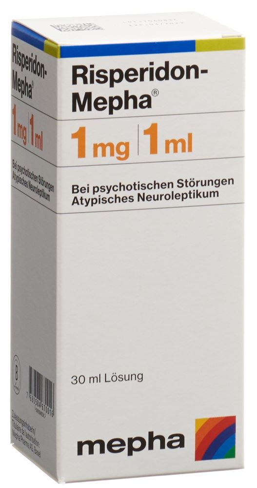 RISPERIDON Mepha sol 1 mg/ml 30 ml