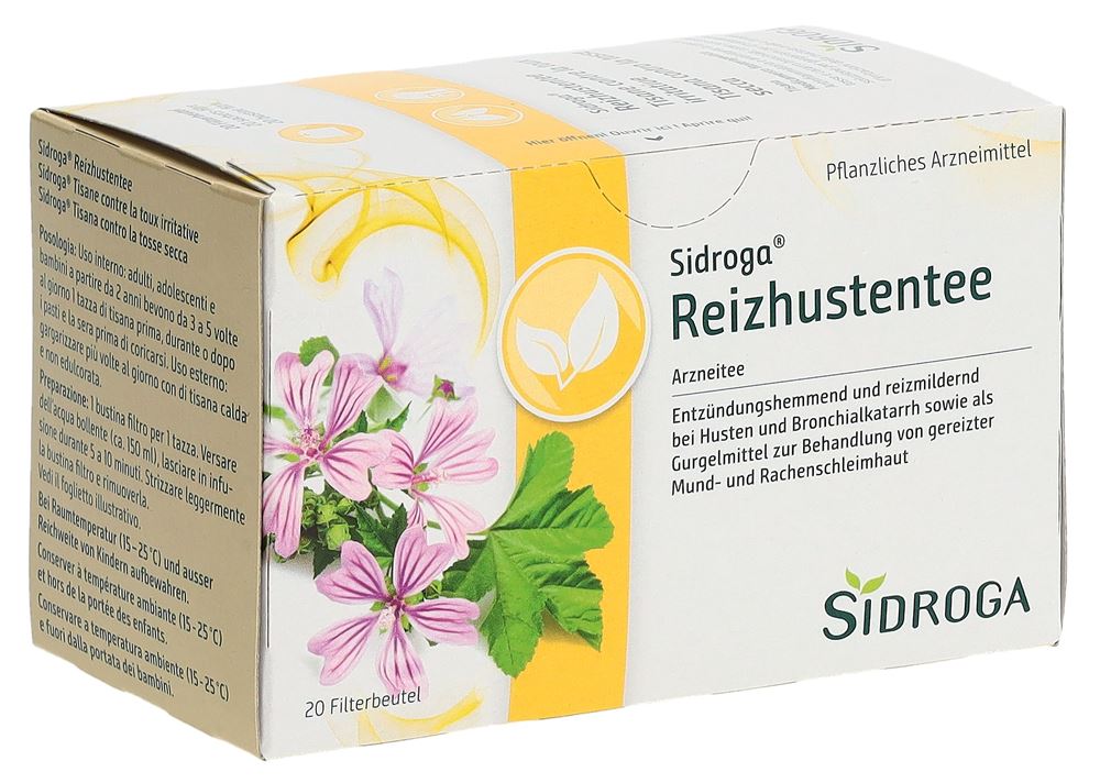 Sidroga Reizhustentee, Arzneitee