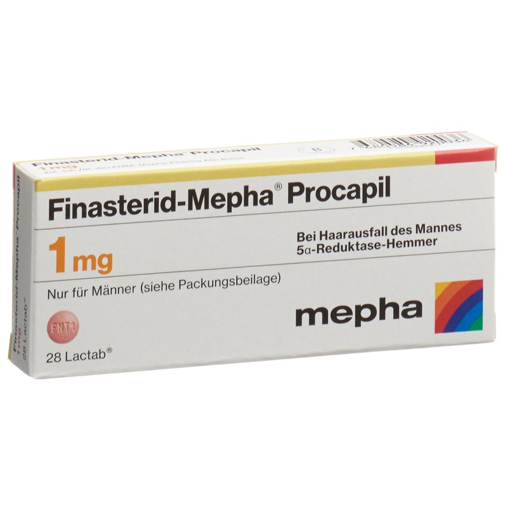 FINASTERID Mepha Procapil cpr pell 1 mg 28 pce