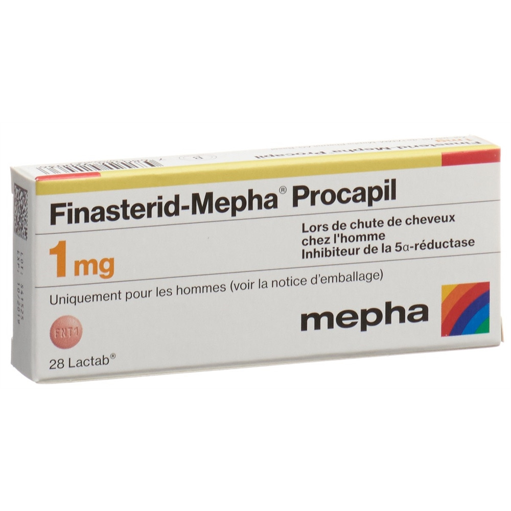 Finasterid-Mepha Procapil, Filmtablette