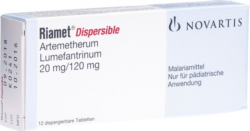 Riamet Dispersible, Tabletten