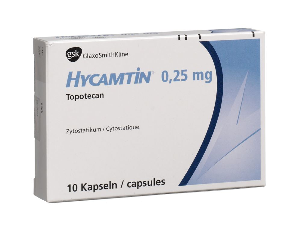 HYCAMTIN caps 0.25 mg 10 pce