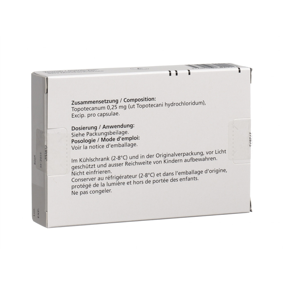 HYCAMTIN caps 0.25 mg 10 pce