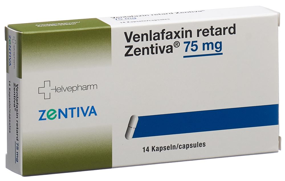 VENLAFAXIN ret Zentiva caps ret 75 mg 14 pce