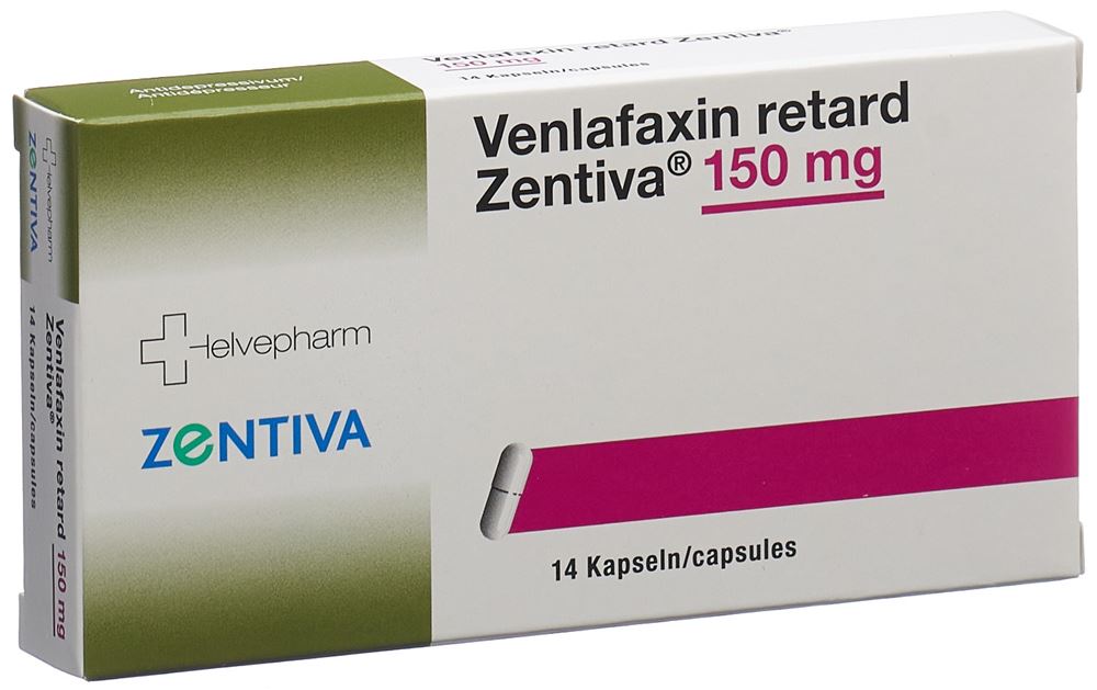 VENLAFAXIN ret Zentiva caps ret 150 mg 14 pce