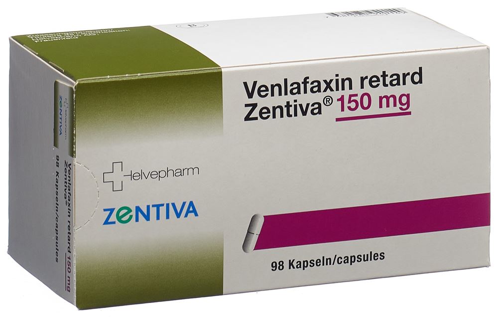VENLAFAXIN ret Zentiva caps ret 150 mg 98 pce