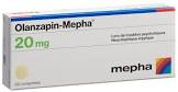 Olanzapin-Mepha Teva 20 mg, Filmtabletten
