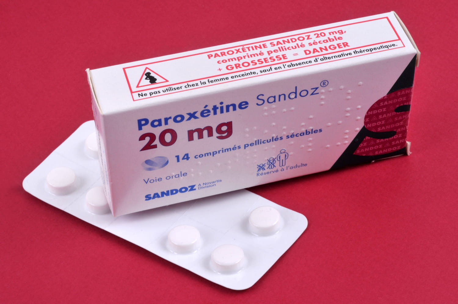 PAROXETIN Mepha cpr pell 20 mg 14 pce