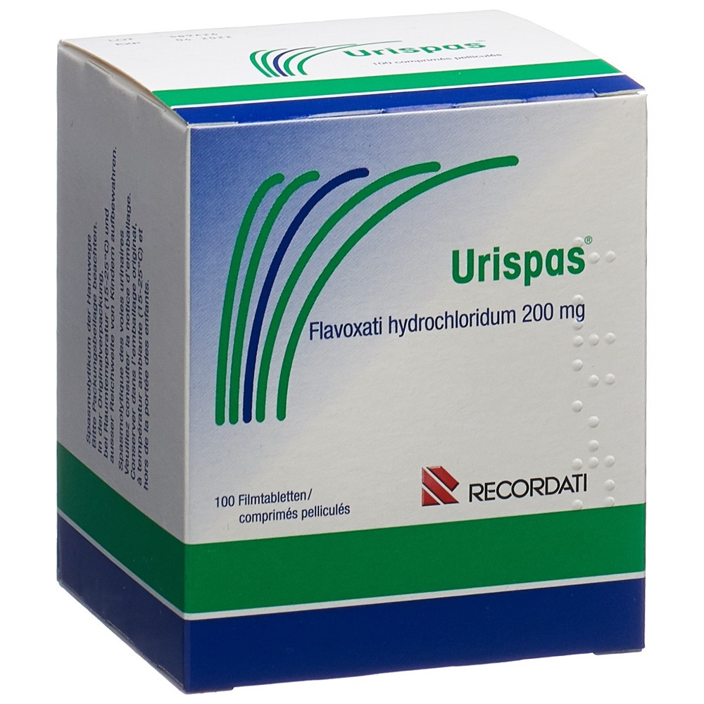 URISPAS cpr pell 200 mg 100 pce