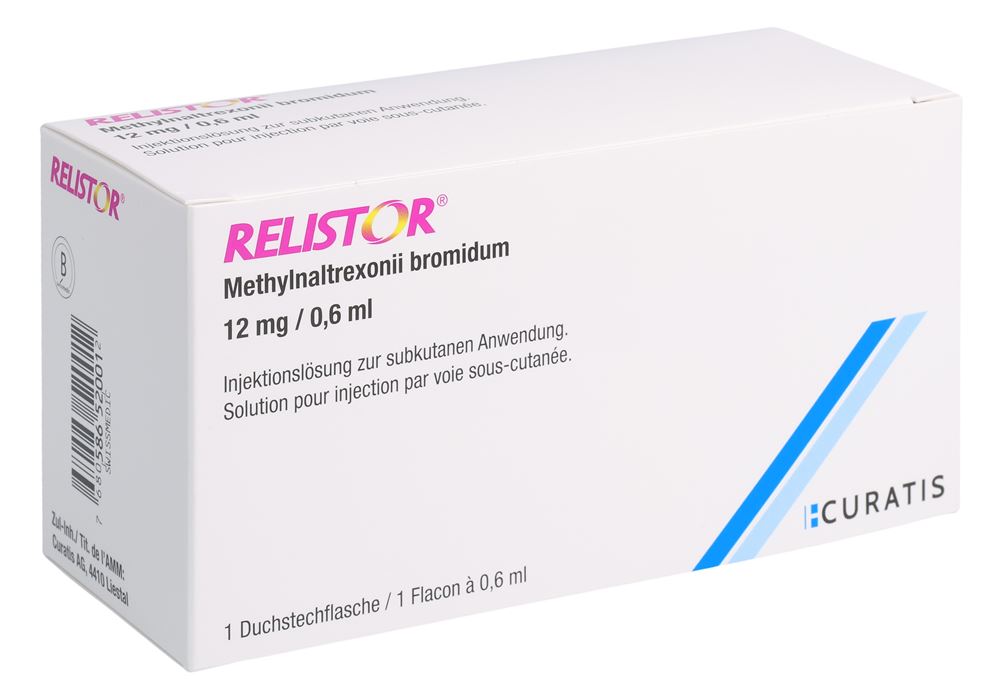 RELISTOR sol inj 12 mg/0.6ml flac