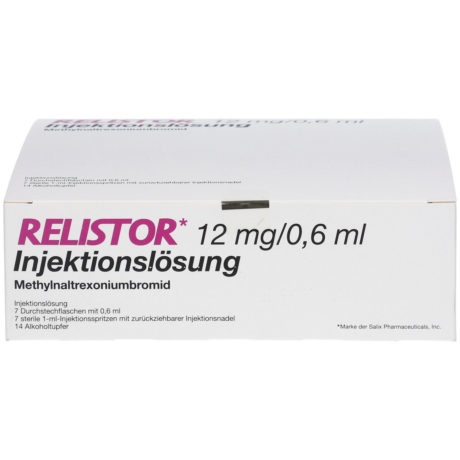 Relistor, Injektionslösung