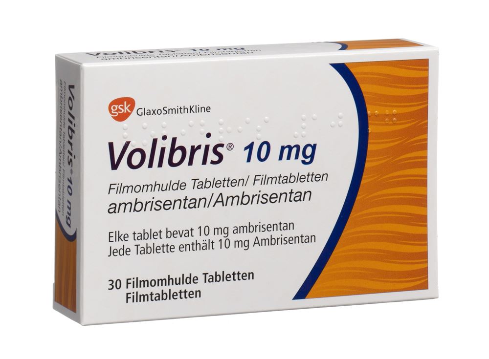 VOLIBRIS cpr pell 10 mg 30 pce