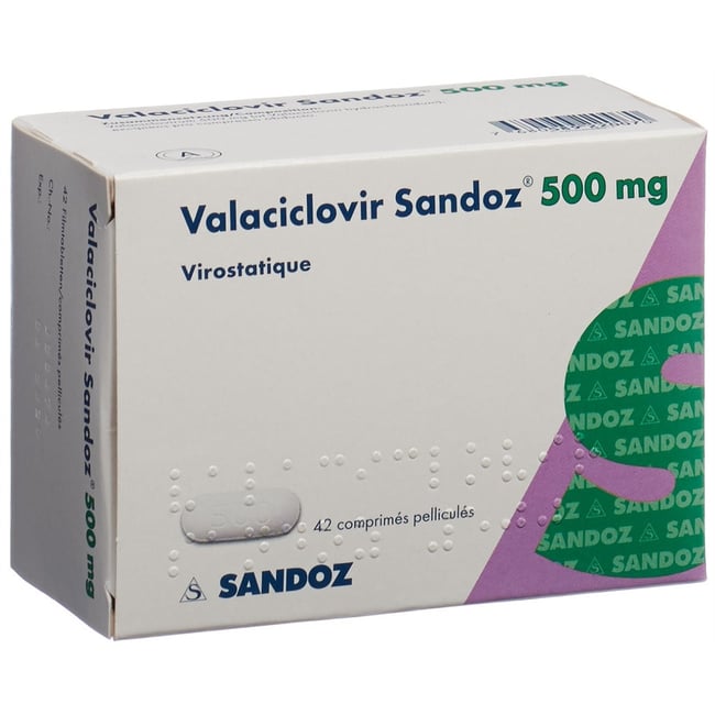 Valacivir-Mepha 500 mg, Filmtabletten