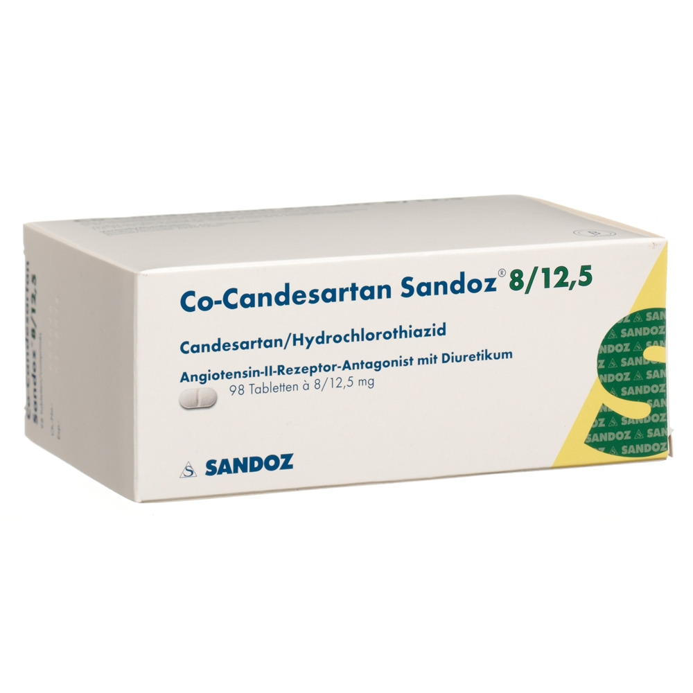 CANDESARTAN Sandoz cpr 8 mg 98 pce