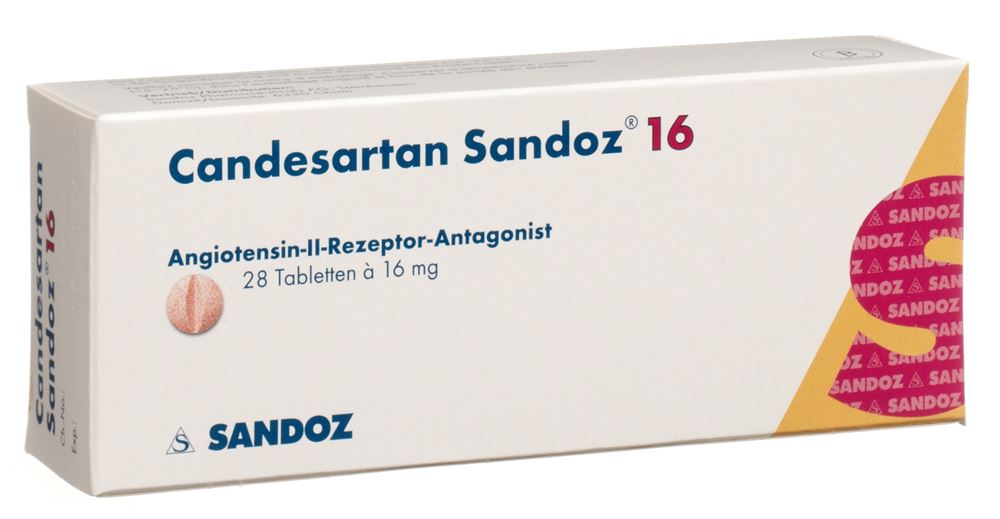 CANDESARTAN Sandoz cpr 16 mg 28 pce