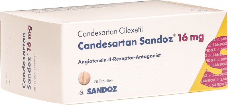 CANDESARTAN Sandoz cpr 16 mg 98 pce