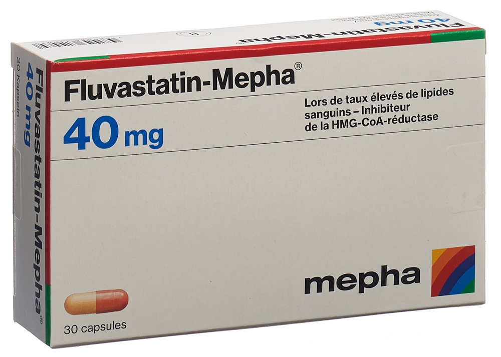 FLUVASTATIN Mepha caps 40 mg 30 pce
