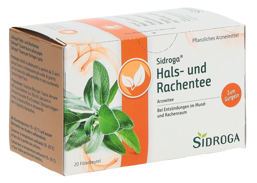 SIDROGA tisane bucco-pharyngée 20 sach 2.5 g
