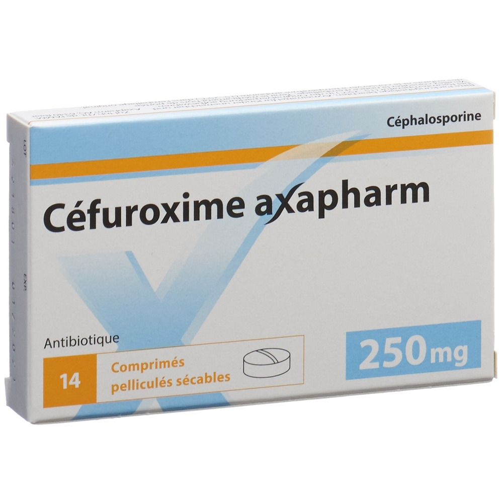 CEFUROXIME Axapharm cpr pell 250 mg 14 pce