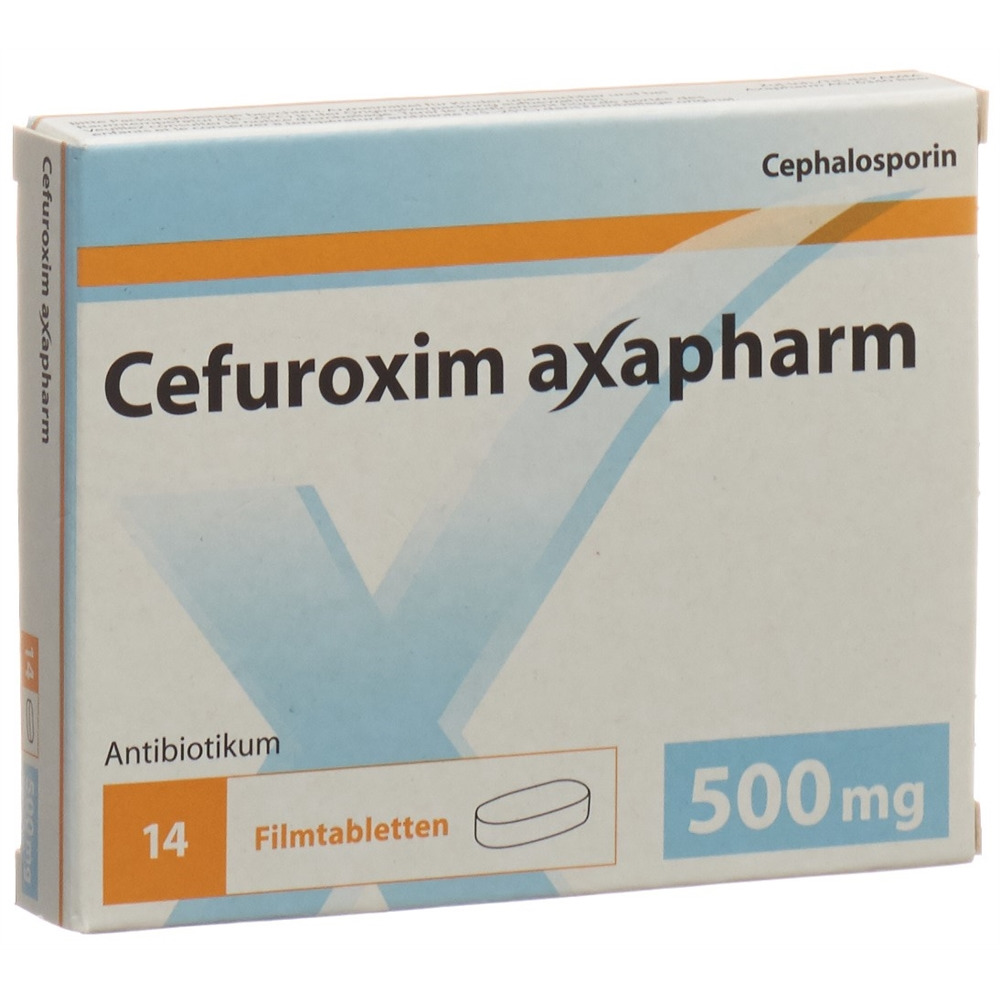 Cefuroxim axapharm 500 mg, Filmtabletten