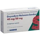 Oxycodon Sandoz 40, Retardtabletten