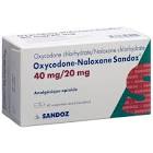 Oxycodon Sandoz 40, Retardtabletten