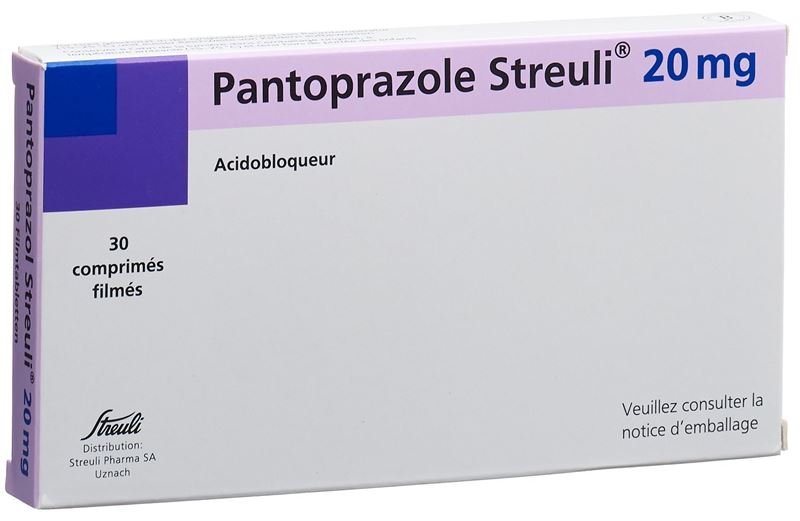 Pantoprazol Streuli 20 mg, Filmtabletten