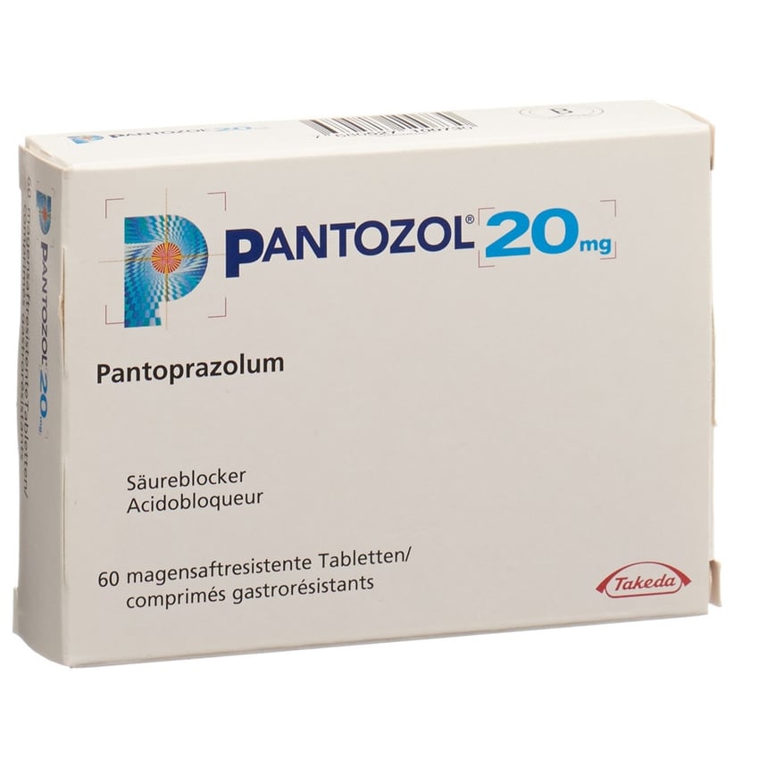 Pantoprazol Streuli 20 mg, Filmtabletten
