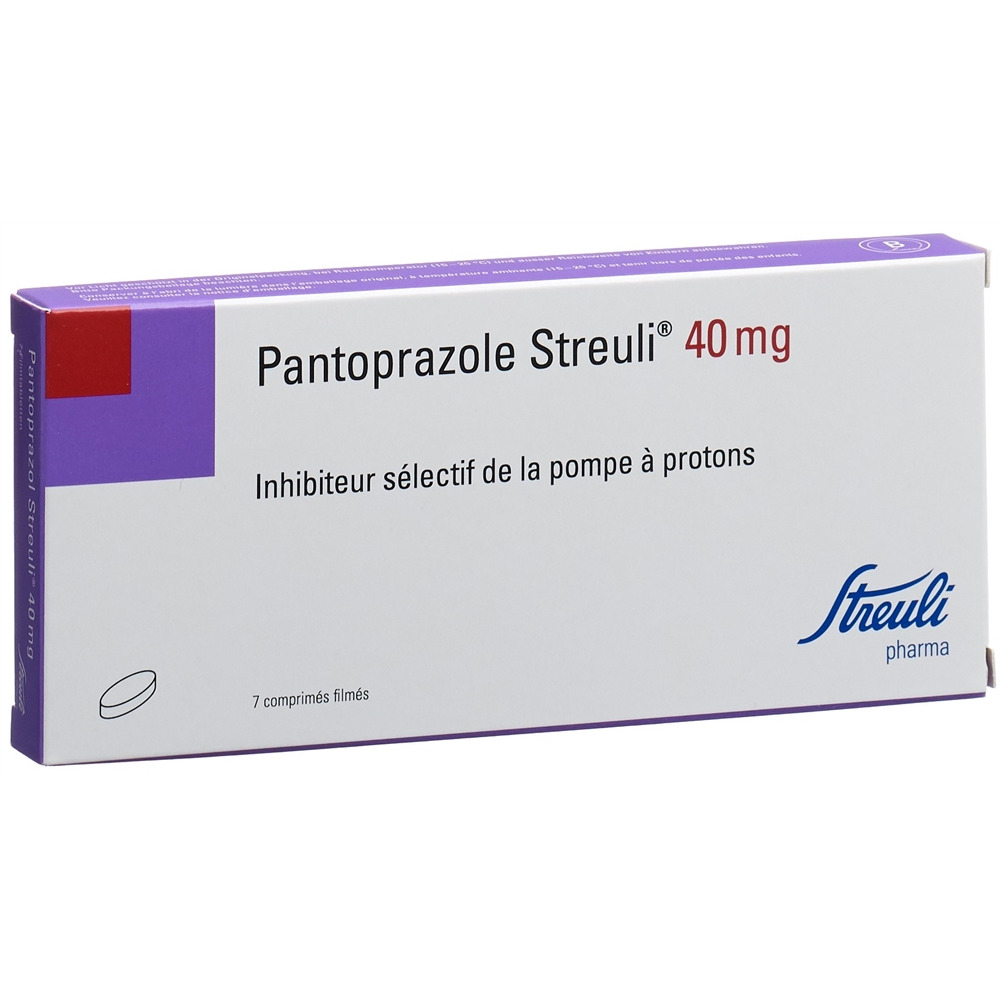 Pantoprazol Streuli 40 mg, Filmabletten