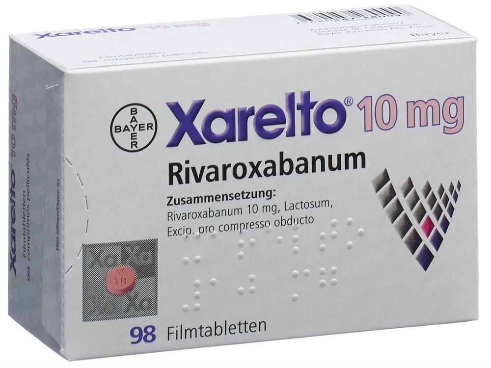 Xarelto 10 mg, Filmtabletten