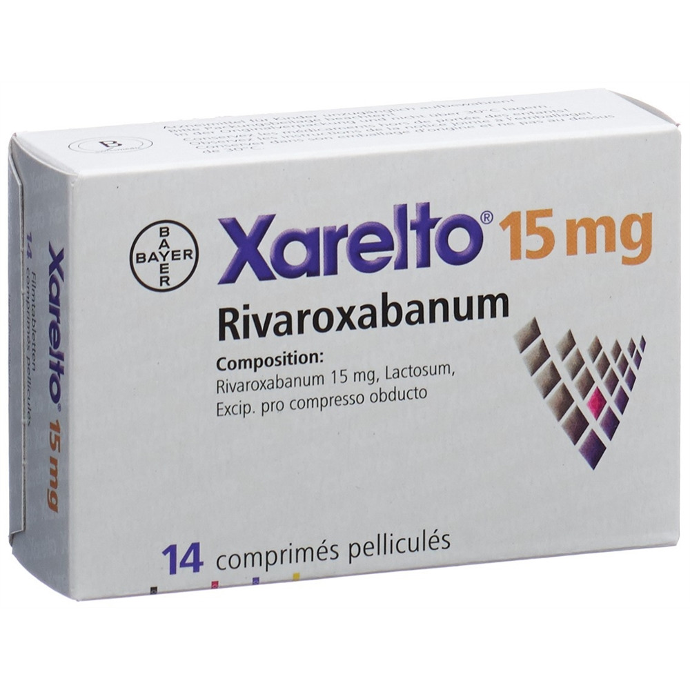 Xarelto 15 mg, Filmtabletten