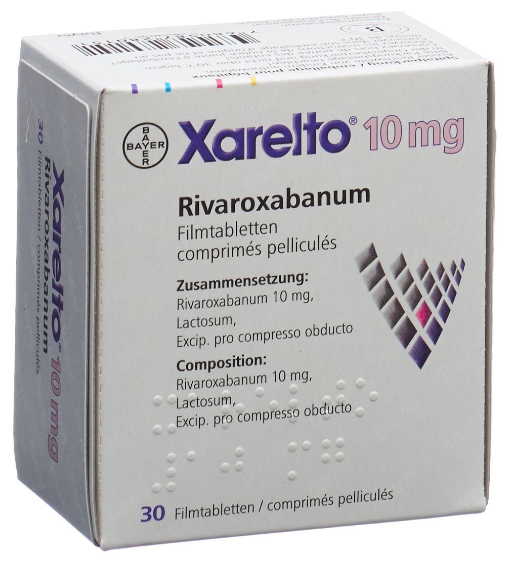 Xarelto 10 mg, Filmtabletten