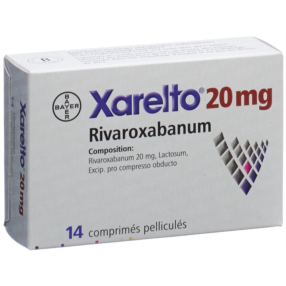 XARELTO cpr pell 20 mg 14 pce