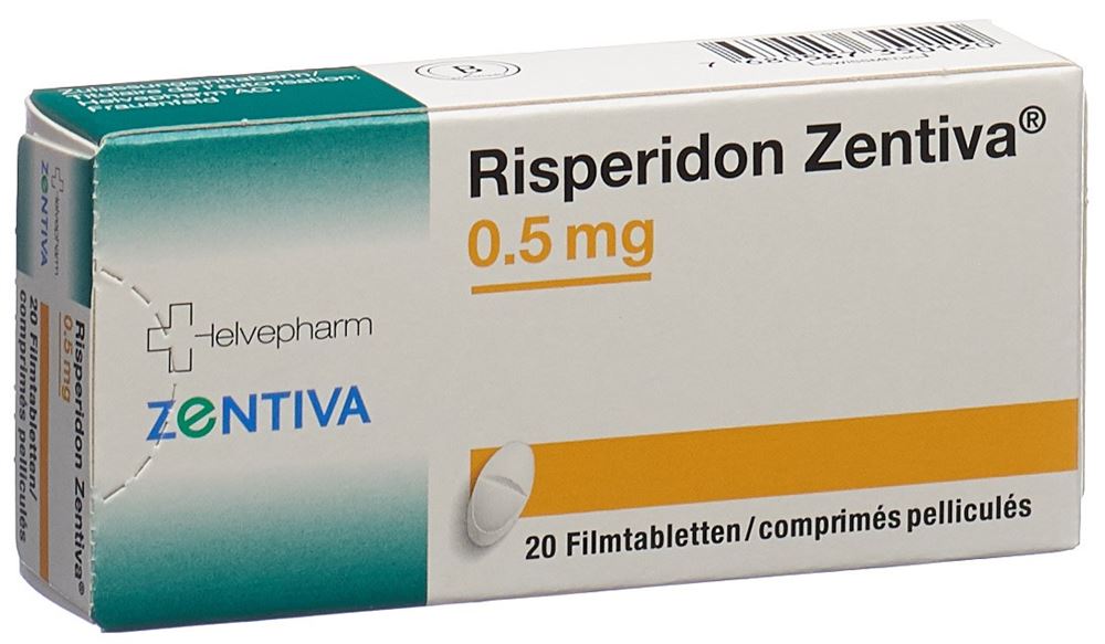 RISPERIDON Zentiva cpr pell 0.5 mg 20 pce