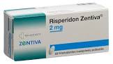 Risperidon Zentiva 2 mg, Filmtabletten