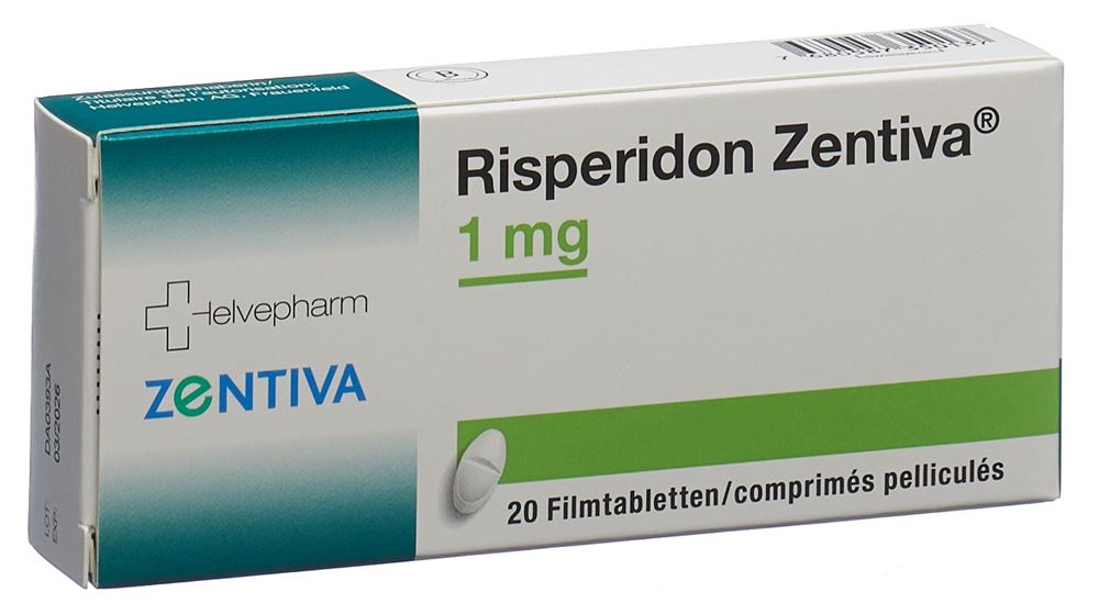 Risperidon Zentiva 3 mg, Filmtabletten