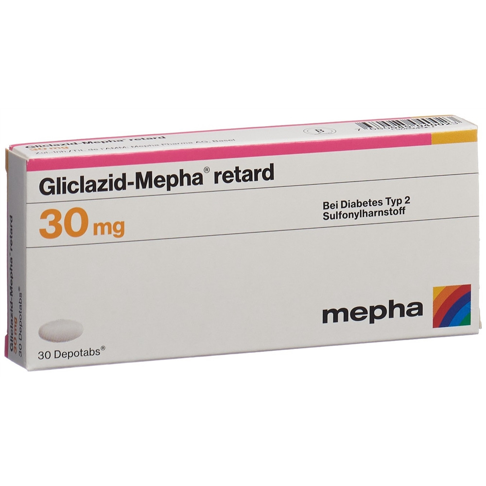 GLICLAZIDE retard Zentiva cpr ret 30 mg 30 pce