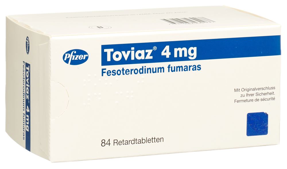 TOVIAZ cpr ret 4 mg 84 pce