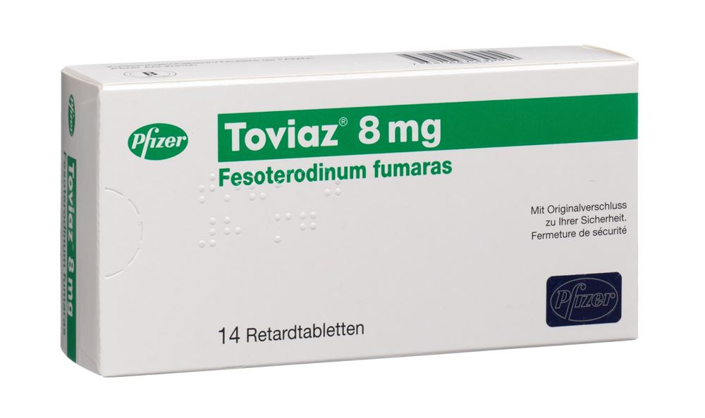 TOVIAZ cpr ret 8 mg 14 pce