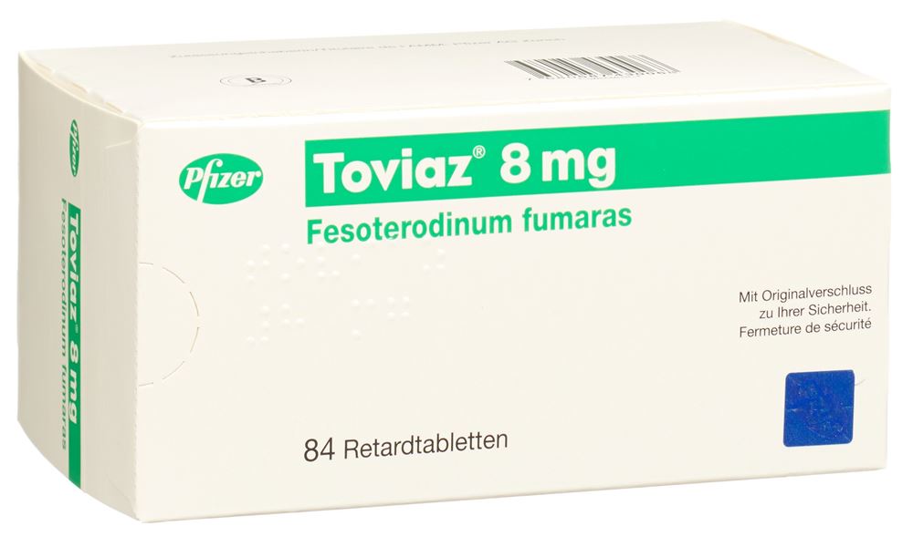 TOVIAZ cpr ret 8 mg 84 pce