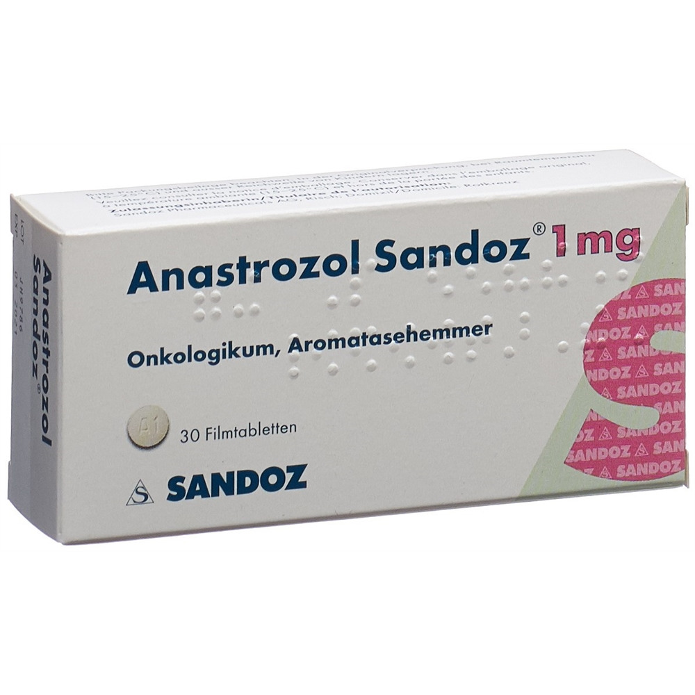 ANASTROZOLE Sandoz cpr pell 1 mg 30 pce