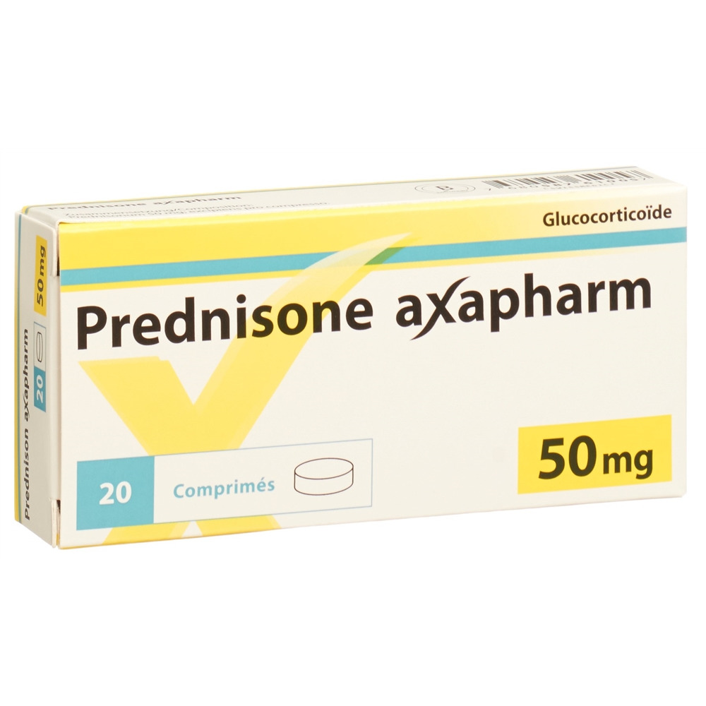 PREDNISONE axapharm cpr 50 mg 20 pce