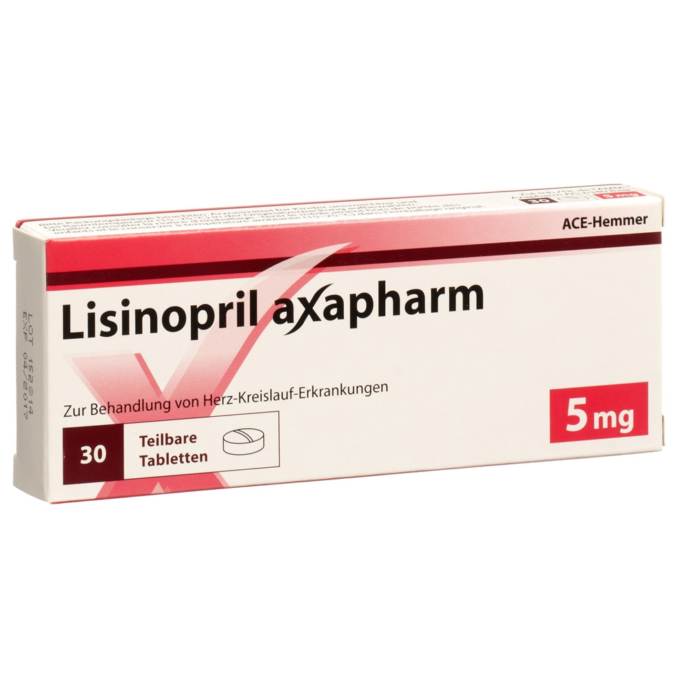 Lisinopril axapharm 5 mg, Tabletten